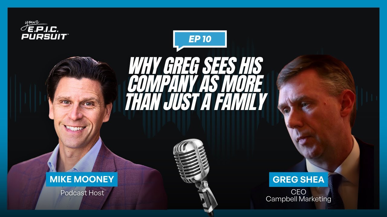 Greg Shea and Mike Mooney featured in the Your E.P.I.C. Pursuit interview artwork