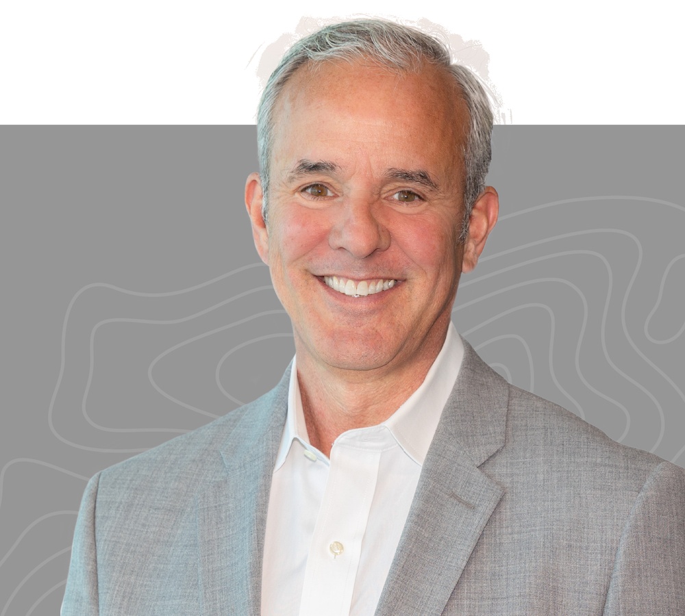 Groundswell CEO George Batsakis in a gray jacket