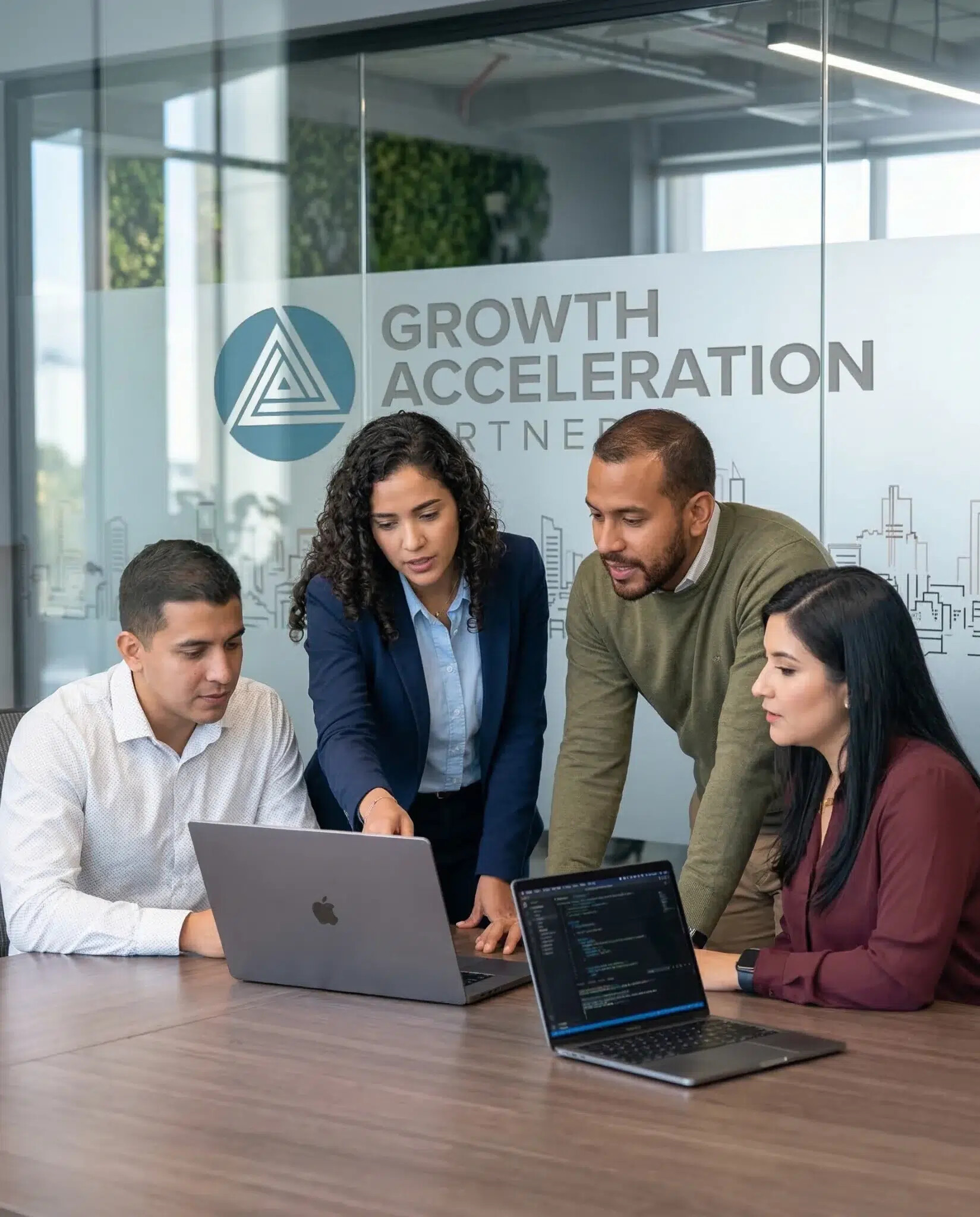 Growth Acceleration Partners engineer working in a modern technical environment