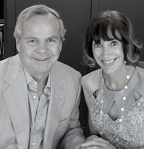 Guy and Sue Haddleton smiling together