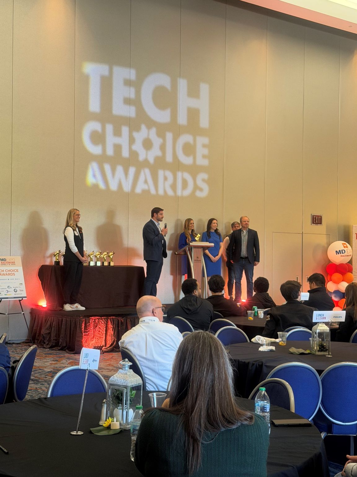 The PartsSource team onstage at the 2026 Tech Choice Awards