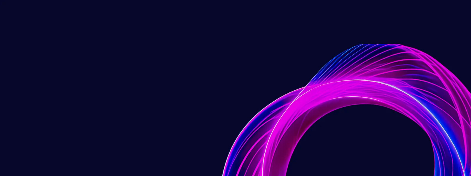 HackerOne's neon loop artwork on a dark background