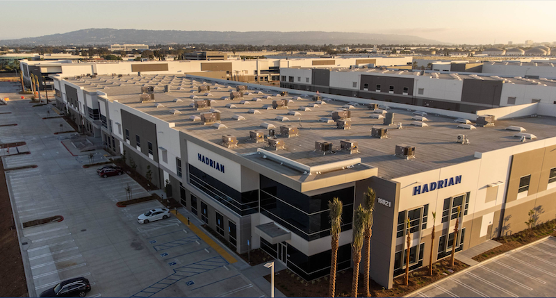 Exterior of Hadrian’s Factory 2 in Torrance, California