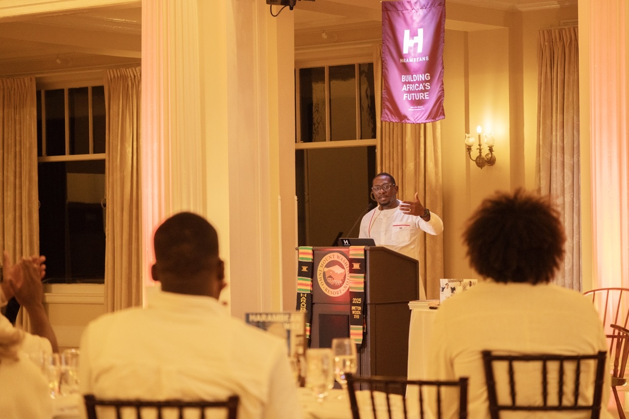Members gathered at a Harambeans event