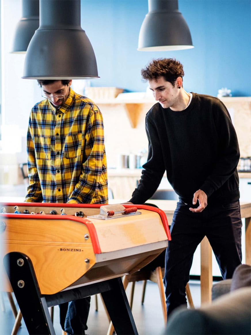 Interior of the Havas Village in Paris