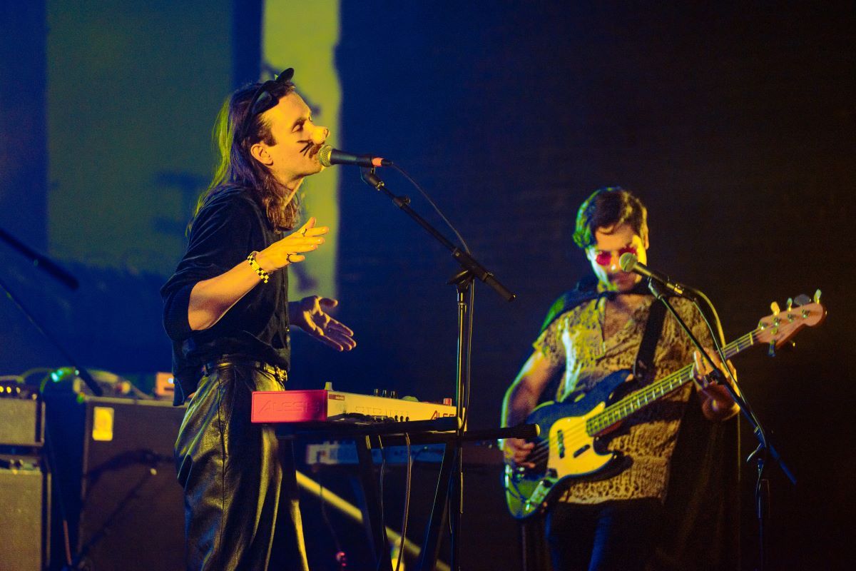 Kukuni’s Willy Christie performing at Hazy’s Friday the 13th event in October 2023