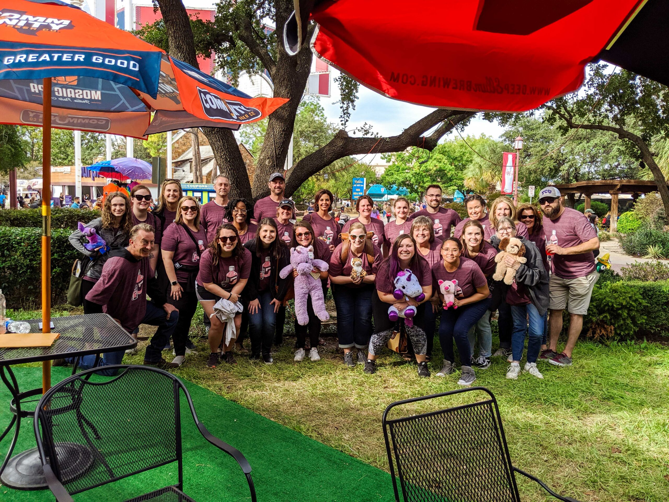 The HCK2 team together at the State Fair of Texas in 2019