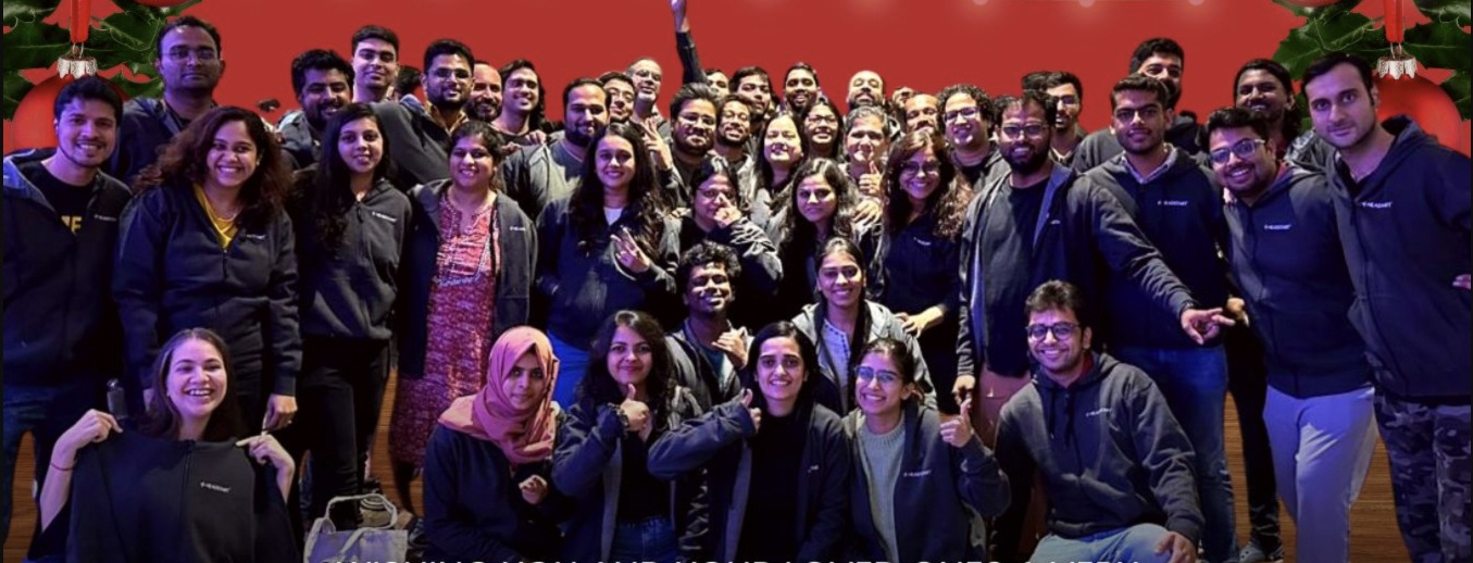 Headstart team members gathered for a group photograph