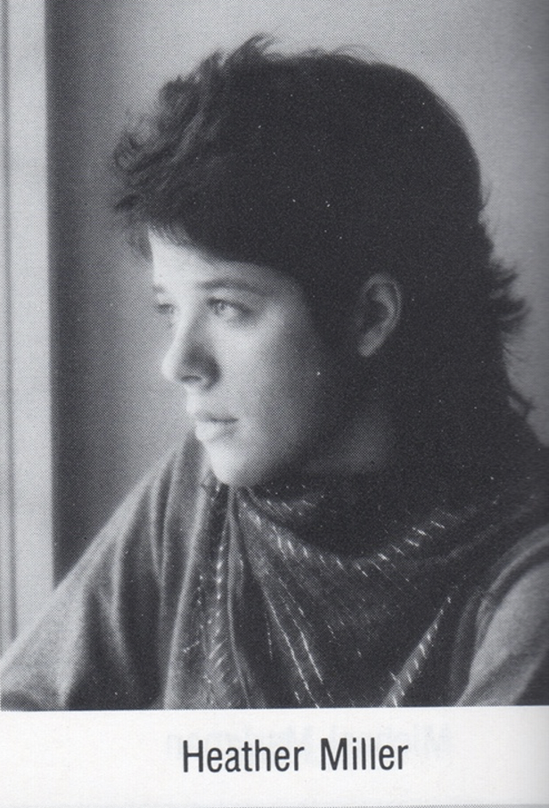 Heather Podesta in a photograph from her high-school years