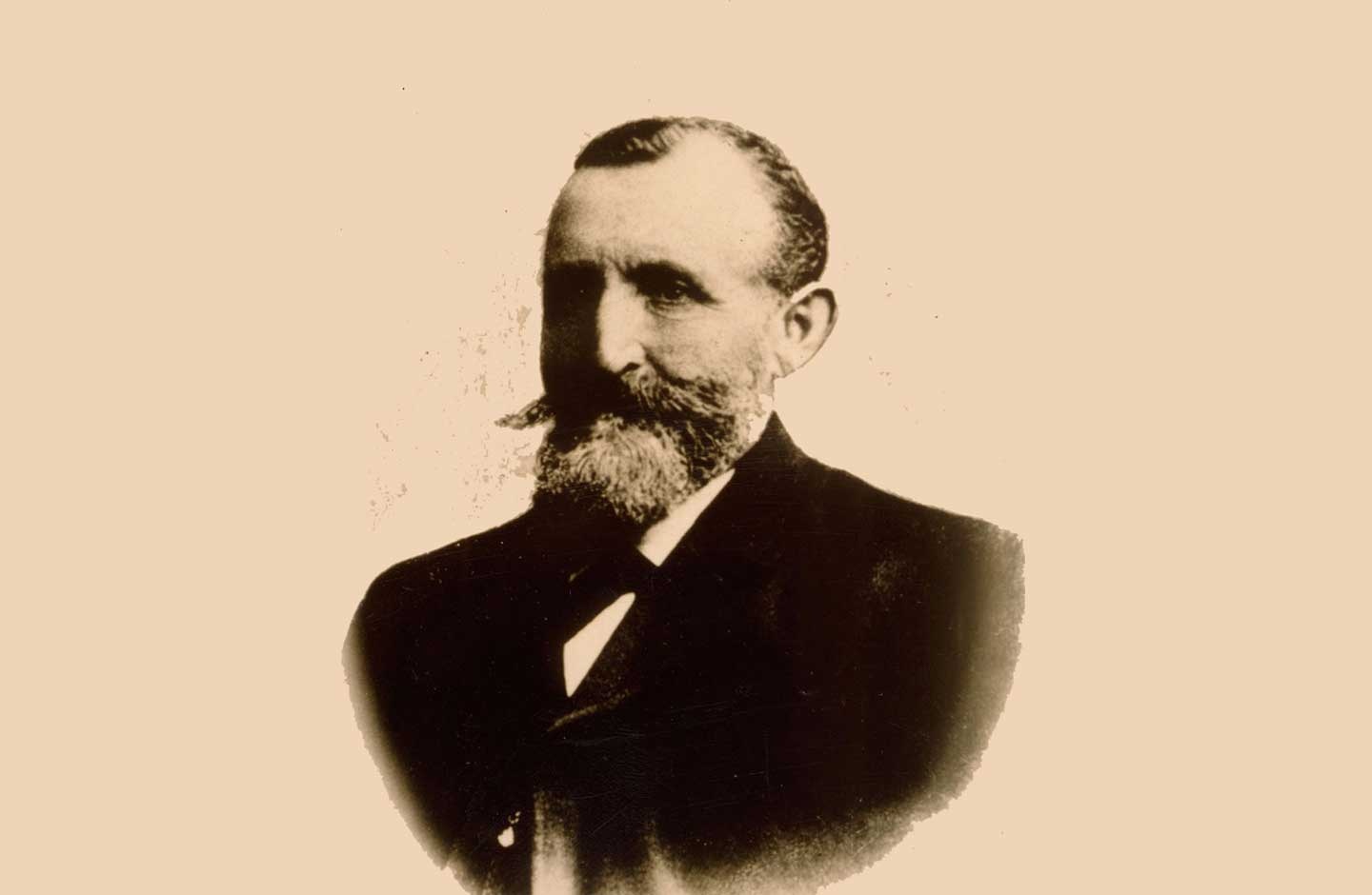 Company archive portrait of founder Carl Heinrich Hellmann