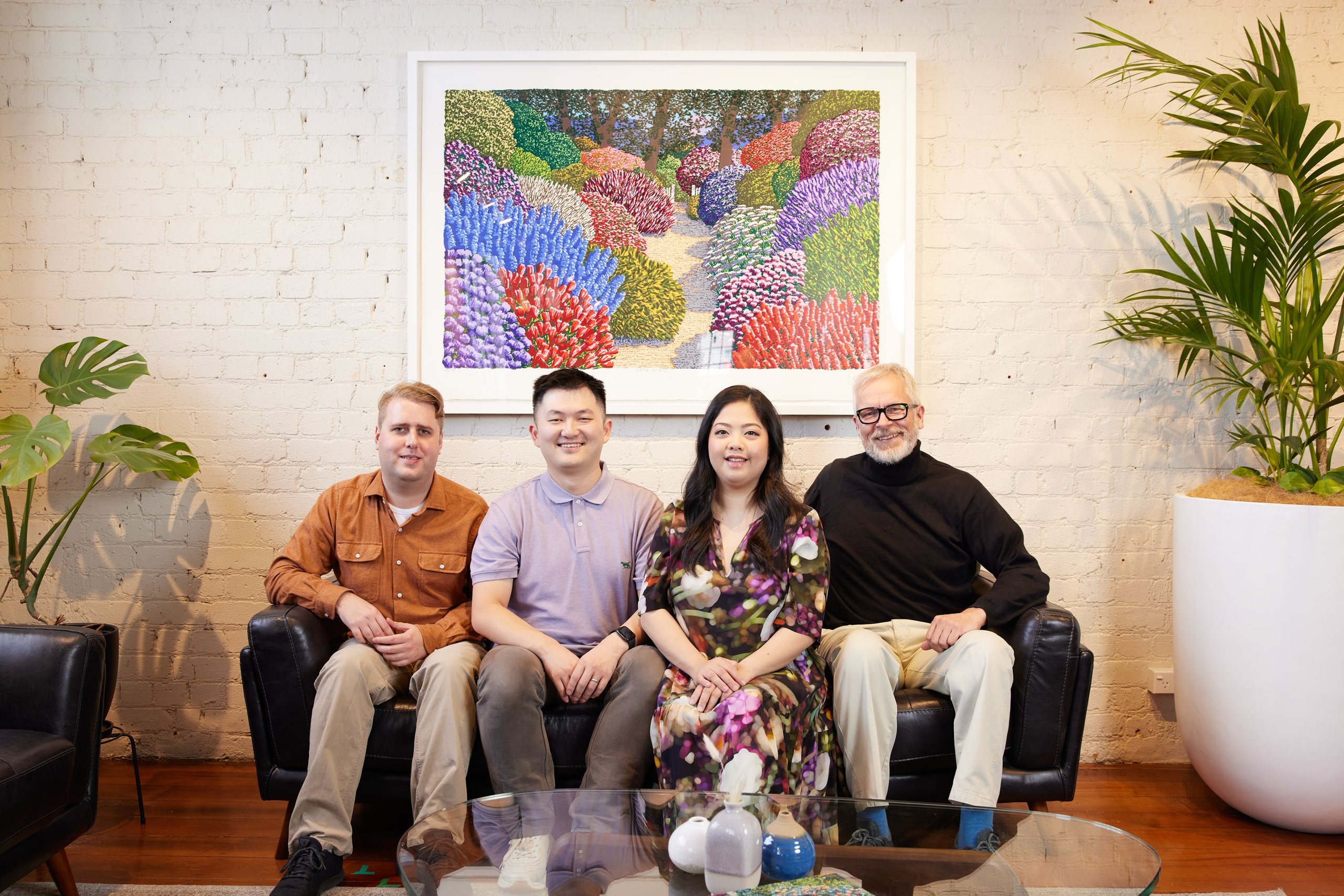 Kami co-founders Jordan Thoms, Hengjie Wang, Alliv Samson and Bob Drummond together