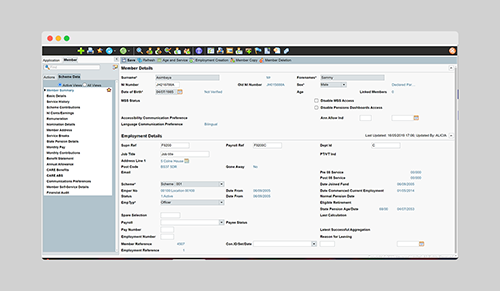 Heywood’s official product image showing Altair running in a web browser