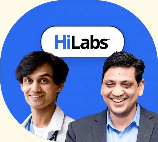 HiLabs co-founders Neel Butala and Amit Garg in a company-supplied illustration