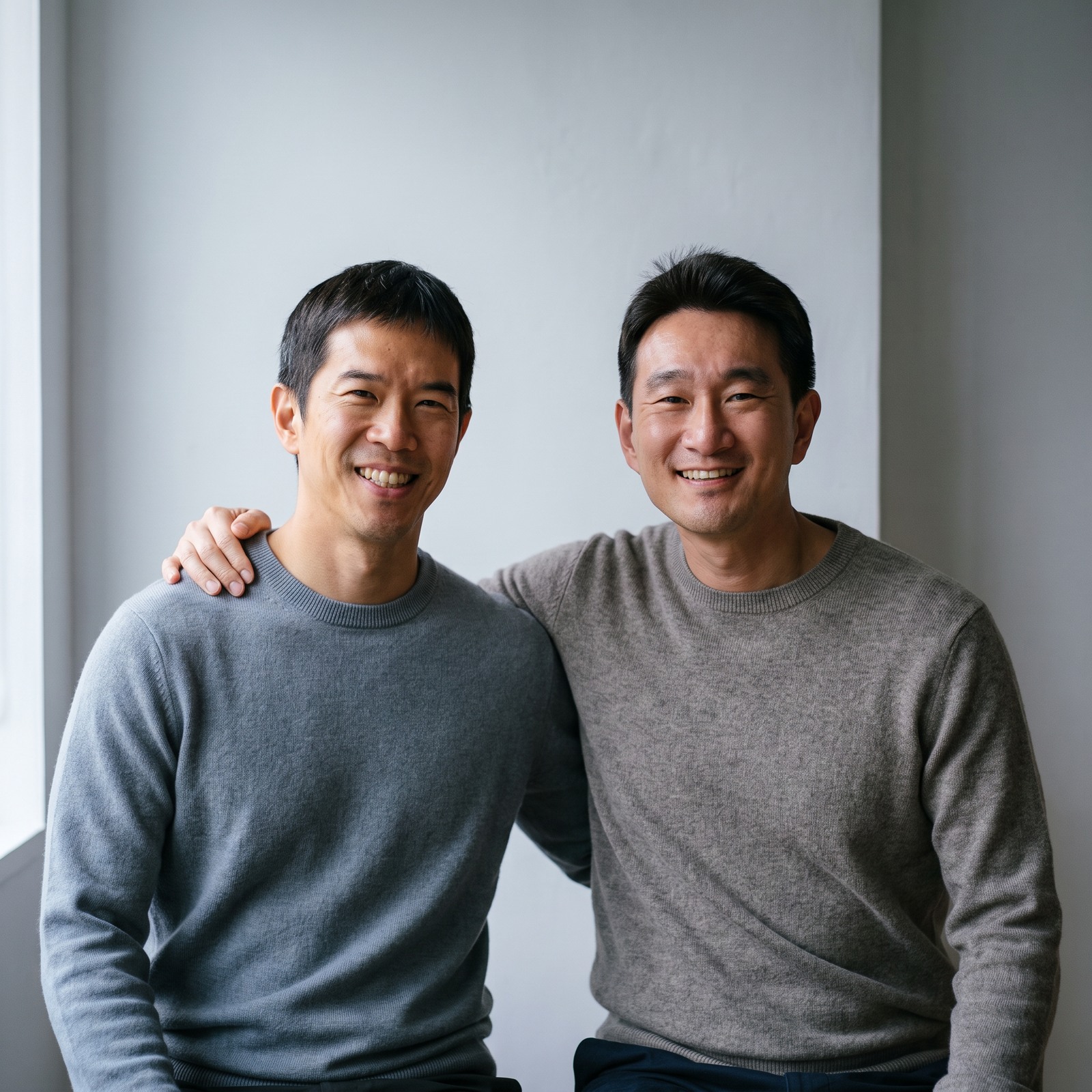 Himedi co-founders William Ban and Donkyo Seo together in Seoul