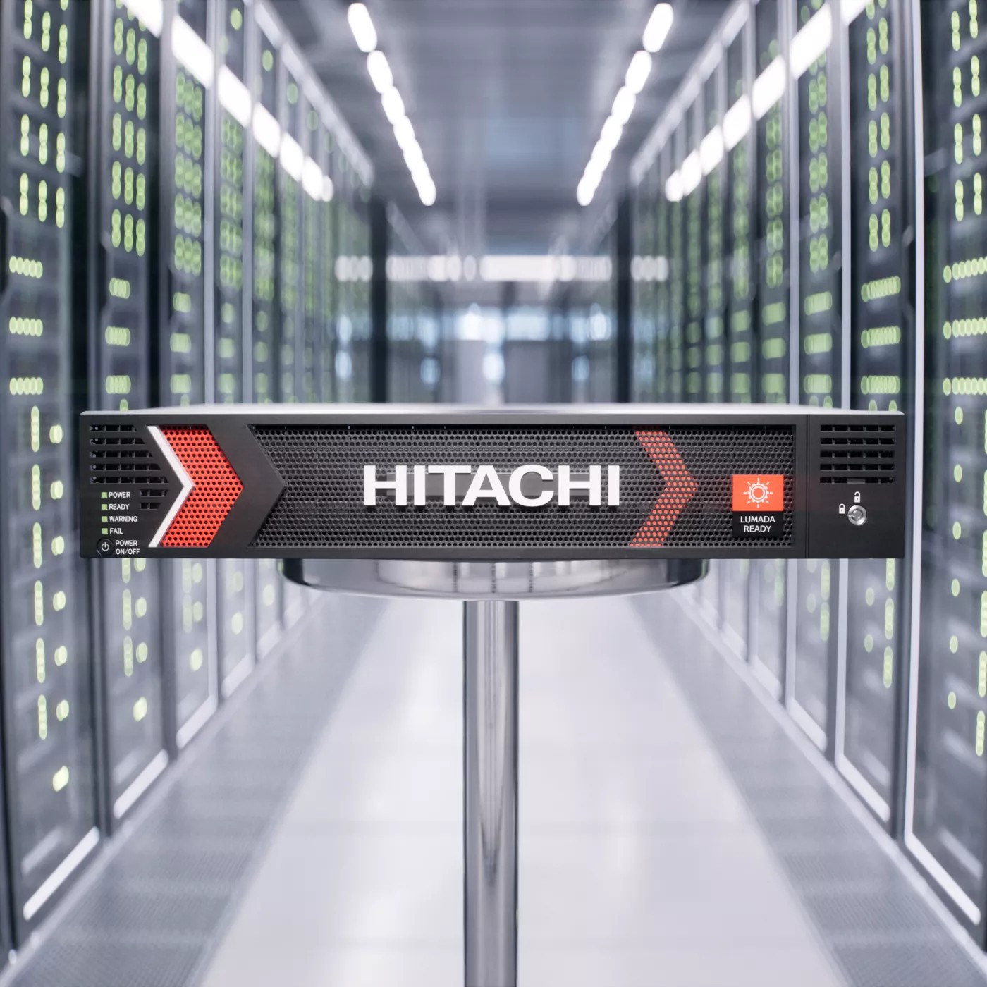 Hitachi storage system in a data center