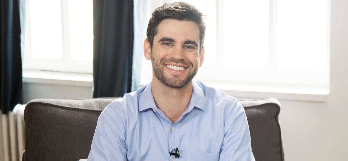 Josh Bruno, Hometeam's founding CEO, in an archival company portrait