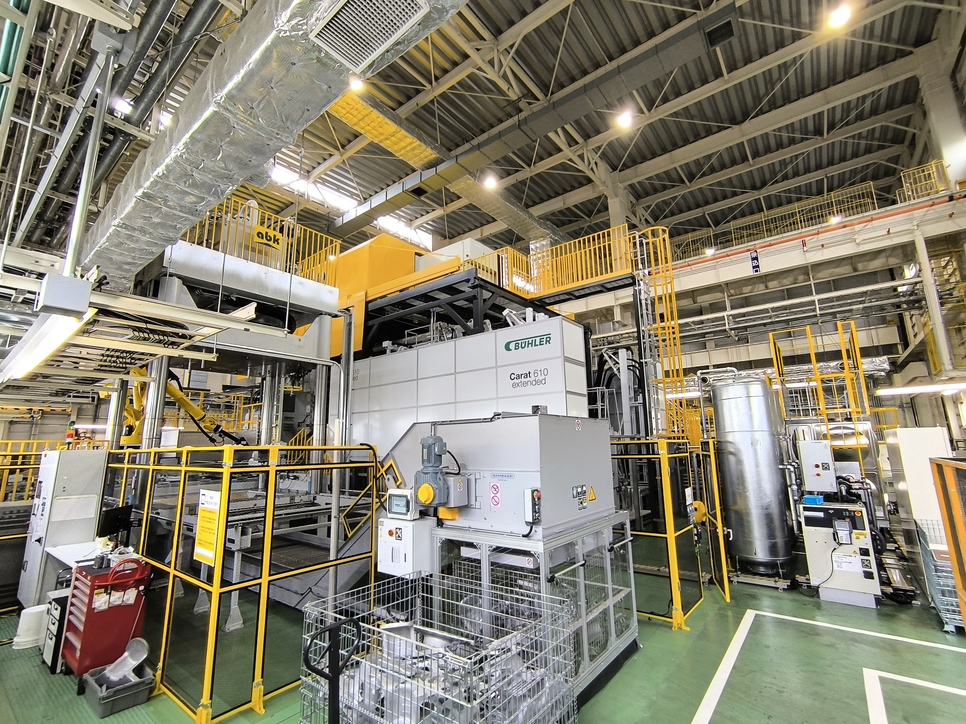 Bühler Carat 610 die-casting equipment installed at Honda’s Tochigi facility in Japan