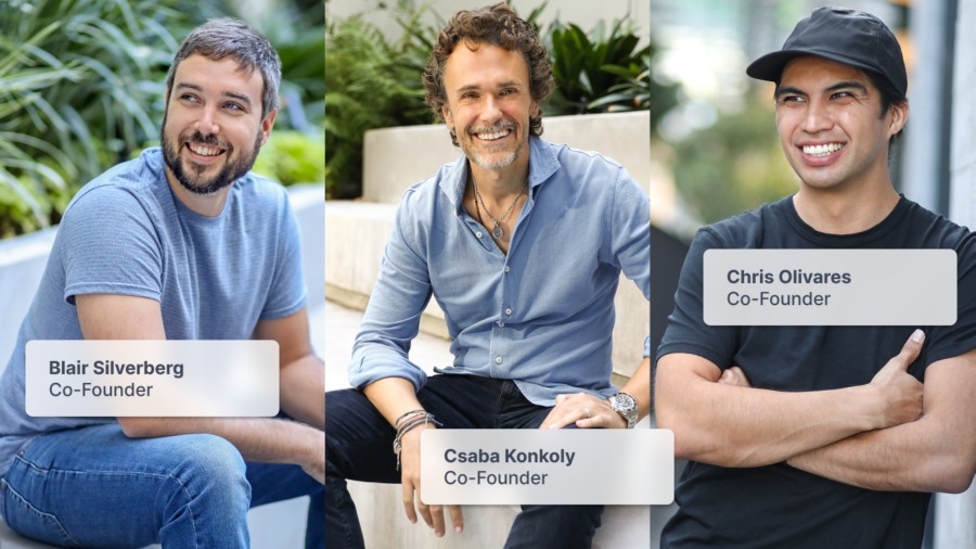 Hum Capital co-founders Blair Silverberg, Csaba Konkoly and Chris Olivares