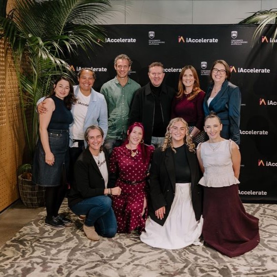 Members of the iAccelerate team in its official team photograph