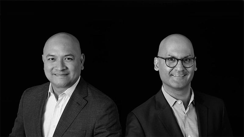 Ian Picache, left, and Two Six Capital co-founder Sajjad Jaffer