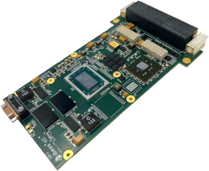 Ibeos EDGE-1100 radiation-tolerant payload processor circuit board