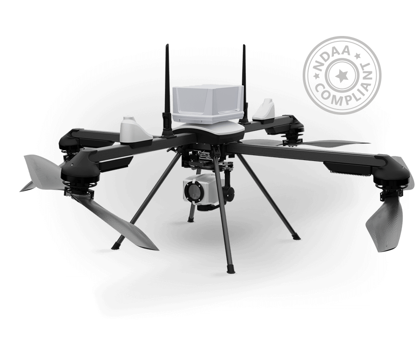 ideaForge NETRA V4 PRO quadcopter product photograph
