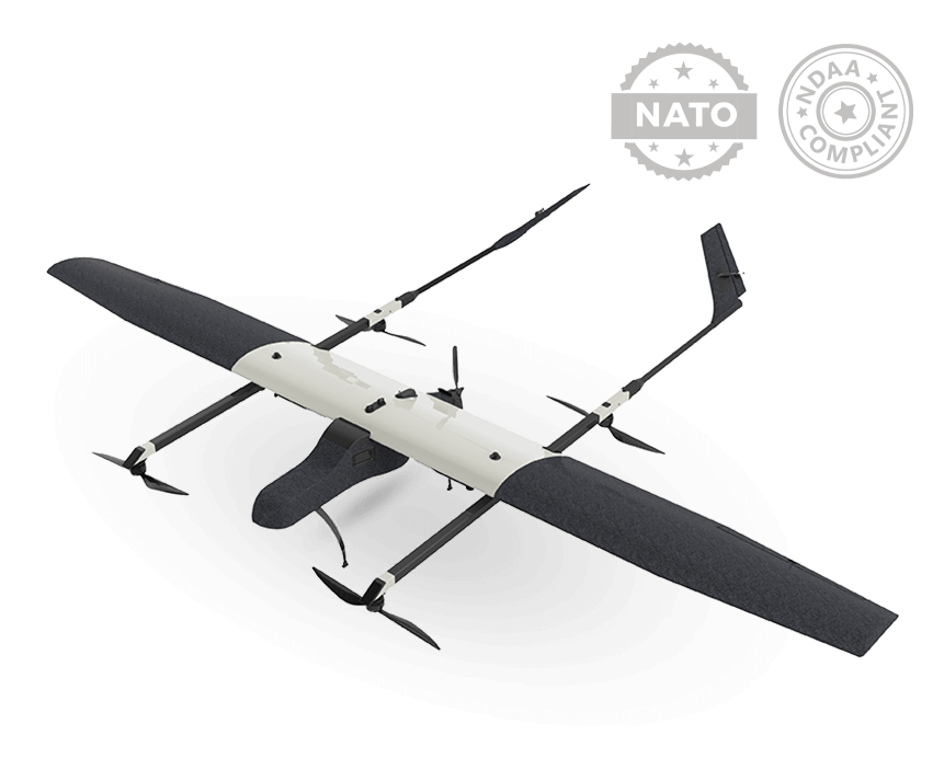 ideaForge SWITCH hybrid fixed-wing VTOL aircraft