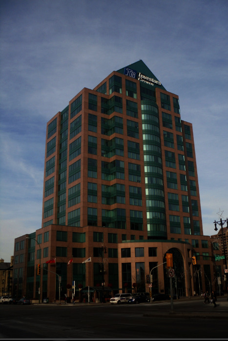 IG Wealth Management building at 447 Portage Avenue in Winnipeg