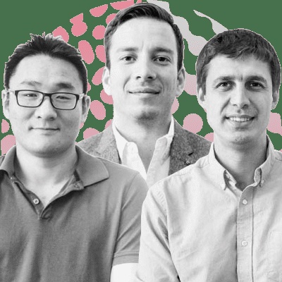 StackAdapt co-founders Yang Han, Ildar Shar and Vitaly Pecherskiy together