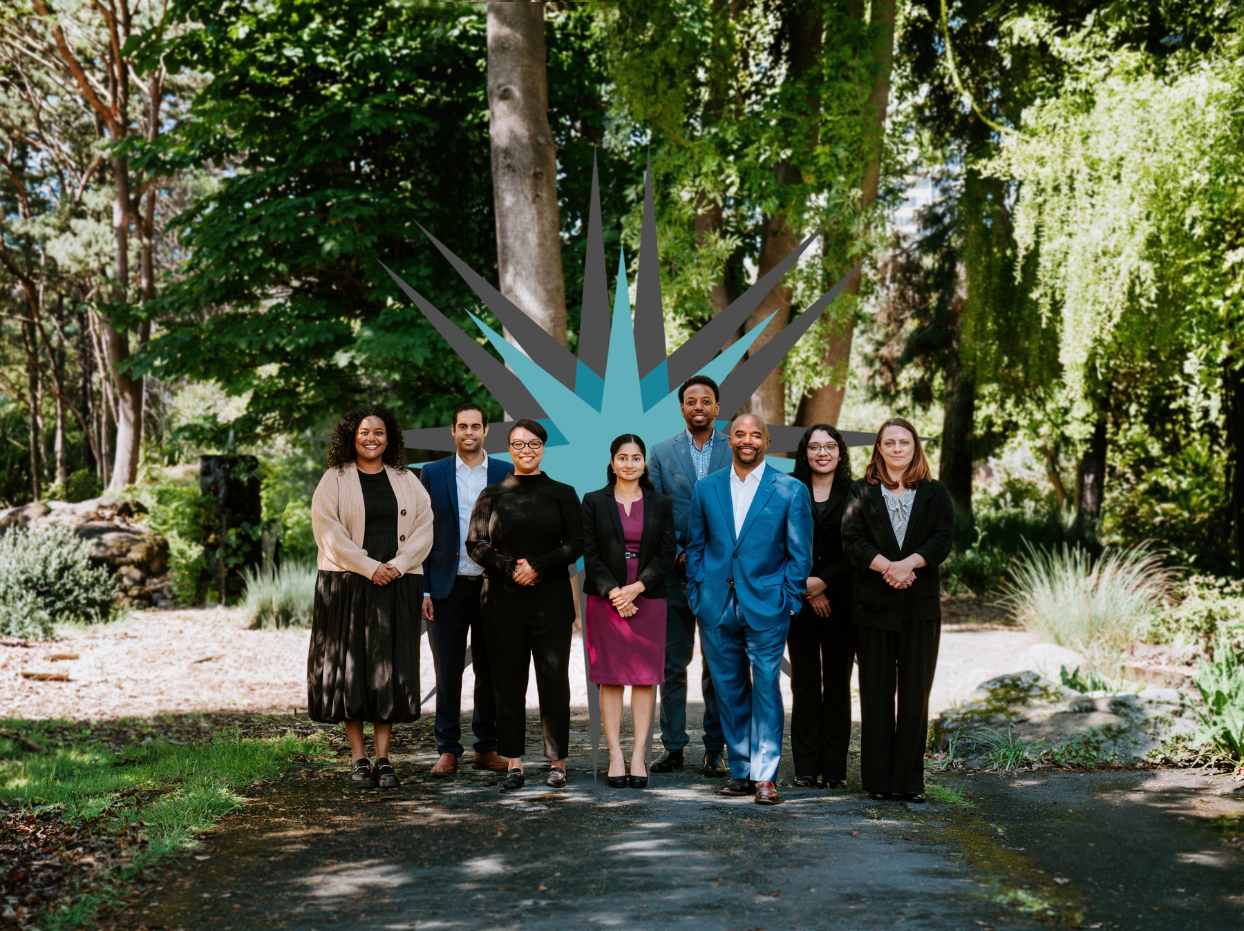 Illumen Capital team standing together outdoors