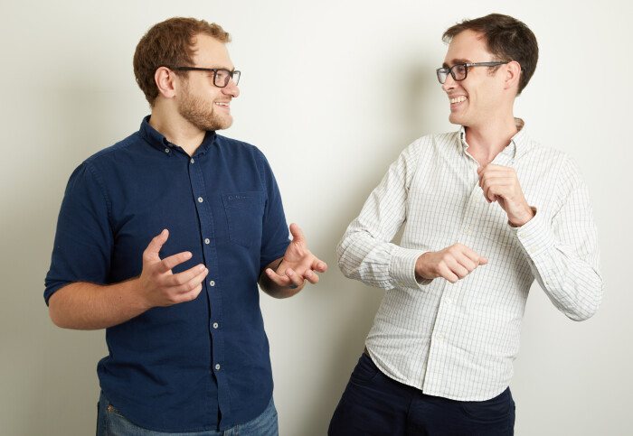FreshCheck co-founders Alex Bond and John Simpson