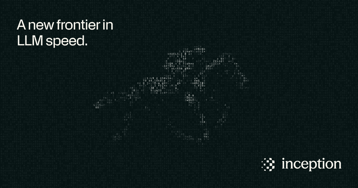 Inception - A new frontier in LLM speed