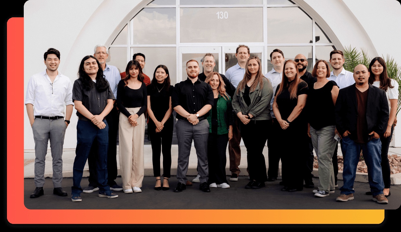 The Indio by Big Rig Media team pictured outside its office