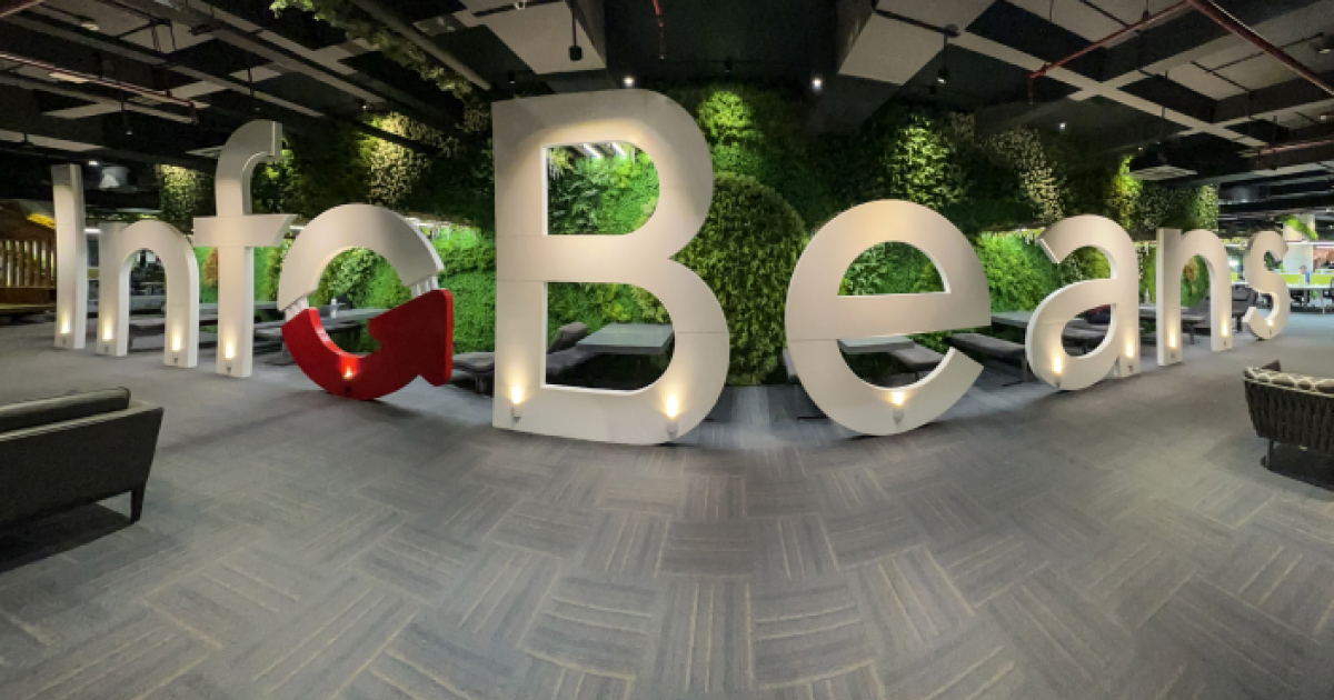 InfoBeans brand imagery