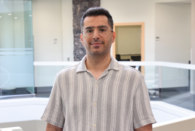 Dronnix founder Salar Ghaffarian, photographed for Innovate Calgary’s July 2026 case study