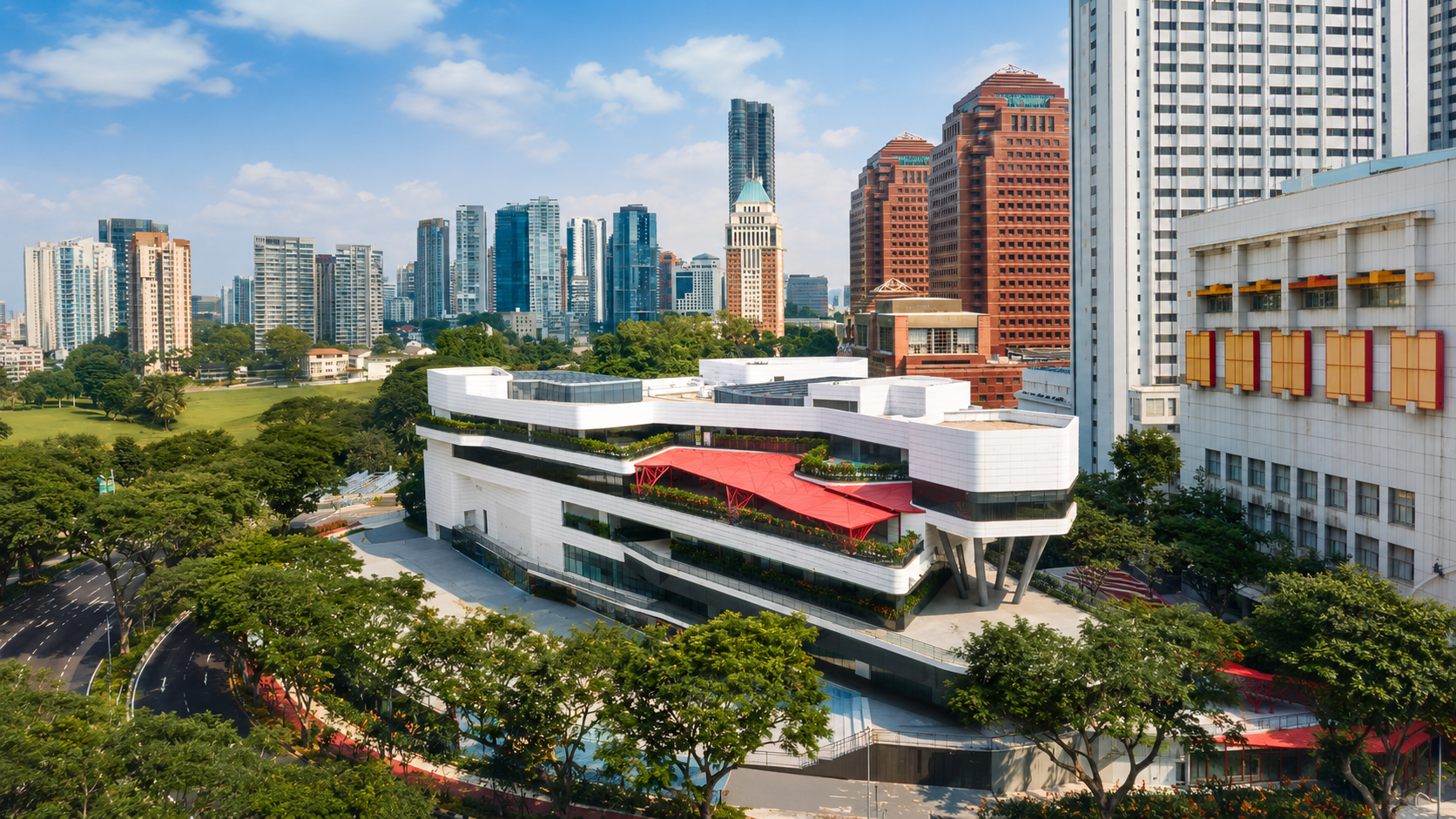 Exterior of the SCAPE building in Singapore, the location of Innovate360’s L^IFE retail platform