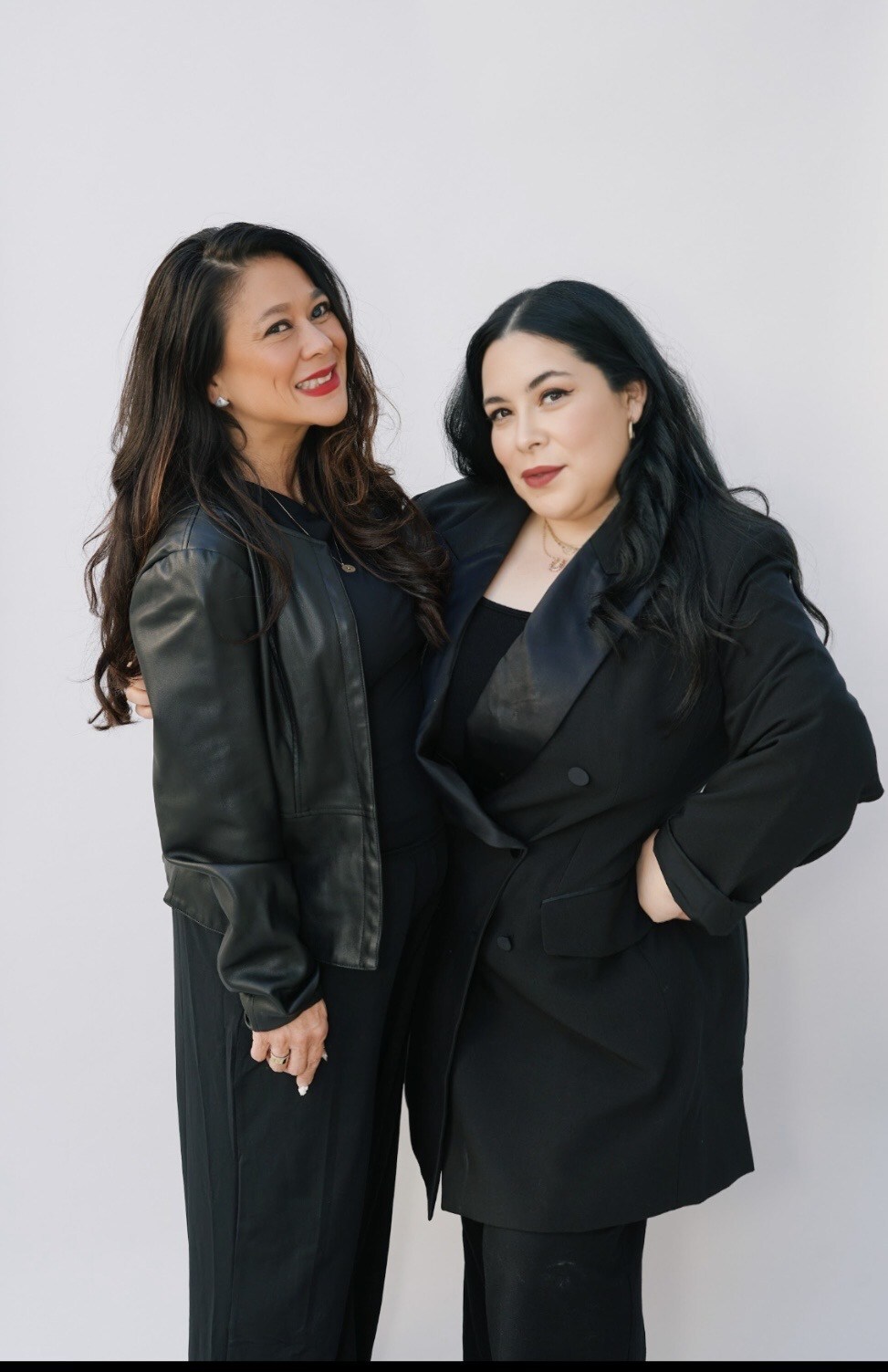 Jennifer Betts and Nadia Suttle in an agency-supplied portrait