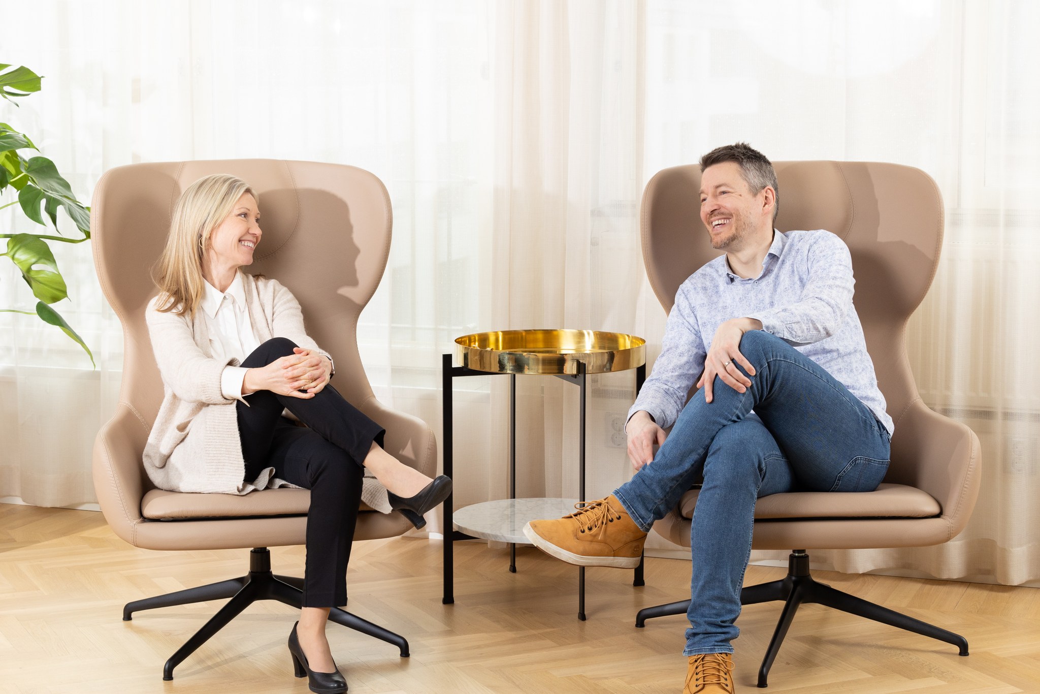 Innovestor life science partners Milla Koistinaho and Pekka Simula