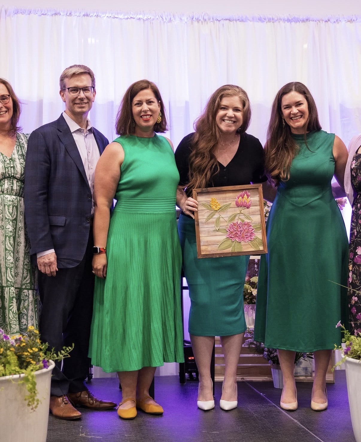 Innsena representatives and supporters at a Project Hope for Women and Children event