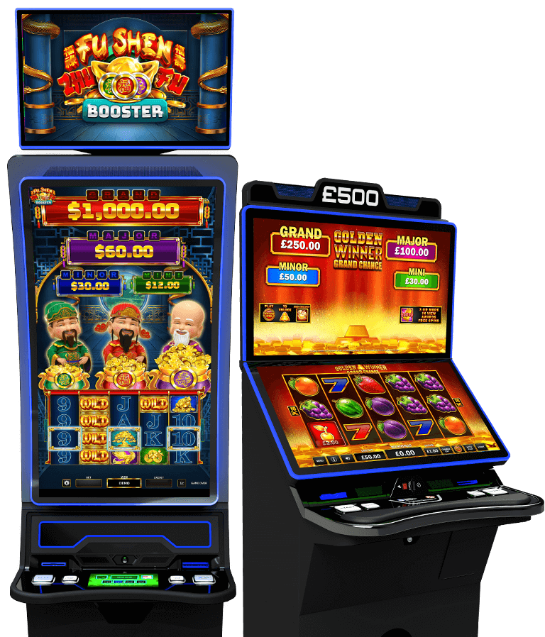 Official Inspired gaming cabinet product render