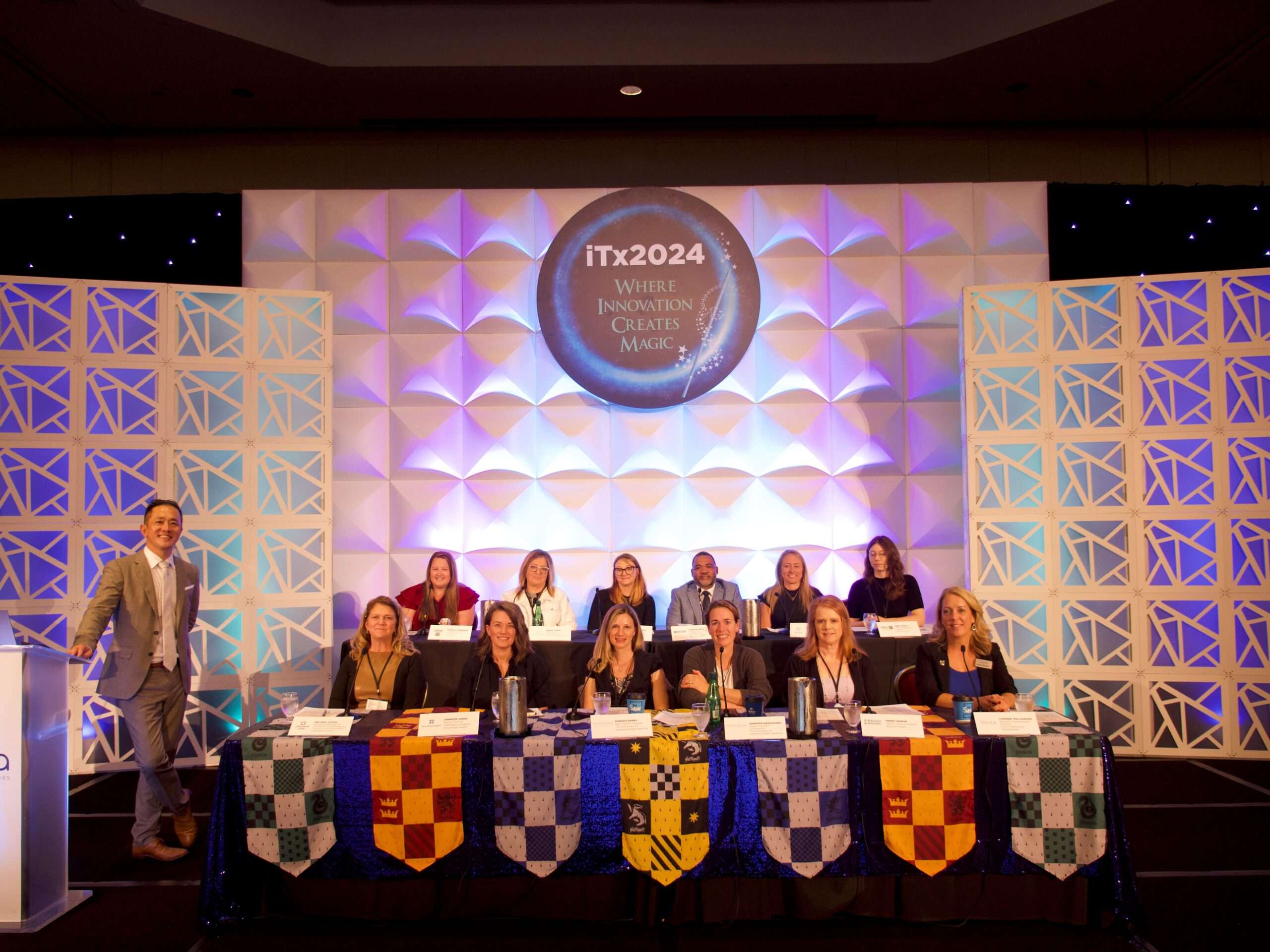 Hospital and donation specialists gathered for the iReferral panel at InVita’s iTx2024 conference