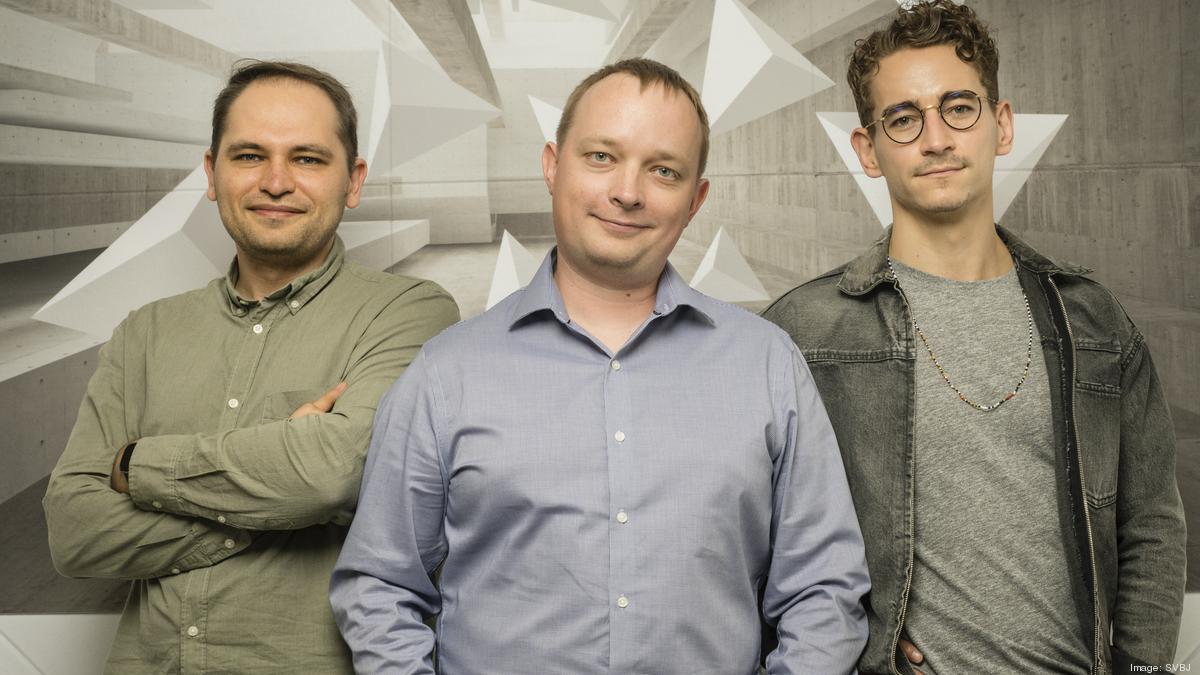 Three Inworld AI founders standing together