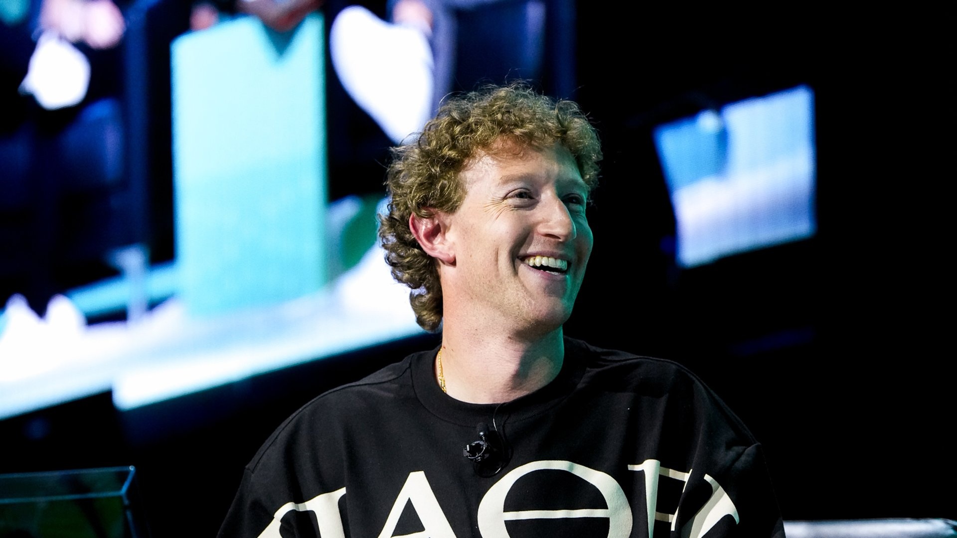 Mark Zuckerberg smiling during the Acquired conversation associated with Iska Saric’s communications work