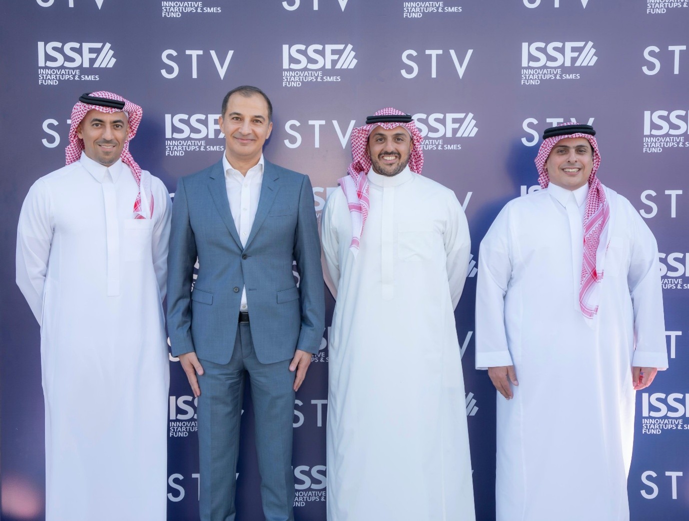ISSF and STV representatives at their partnership announcement in Amman