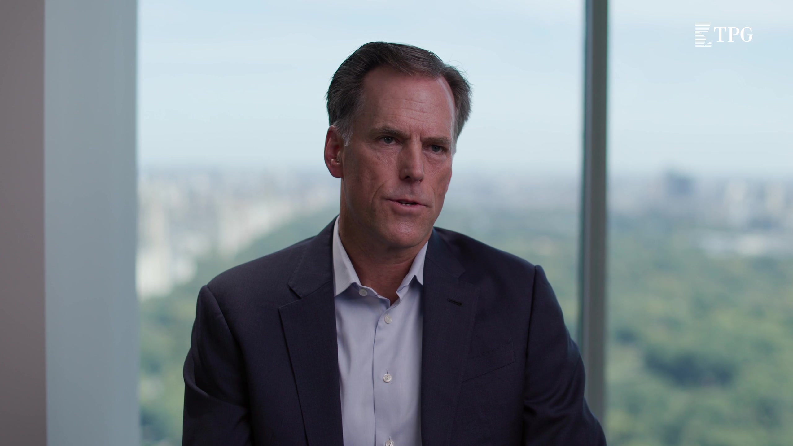Jack Weingart speaking in TPG’s filmed interview about the high-net-worth market
