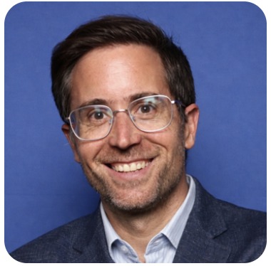 Jacob Miller, an Ashby One 2026 speaker, smiling against a blue background
