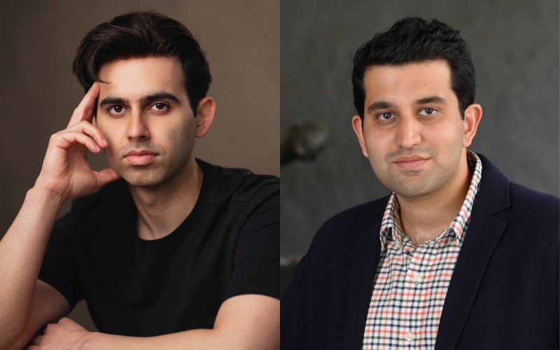Press composite showing Jaibir Nihal Singh on the left and TraqCheck co-founder Armaan Mehta on the right