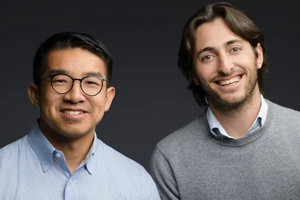 Frank Zhang on the left and Jake Sloane on the right