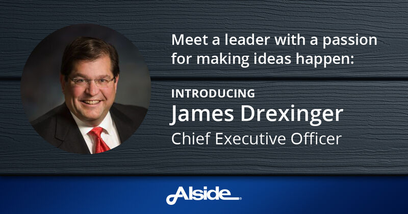 Alside’s June 2022 announcement introducing James Drexinger as chief executive officer