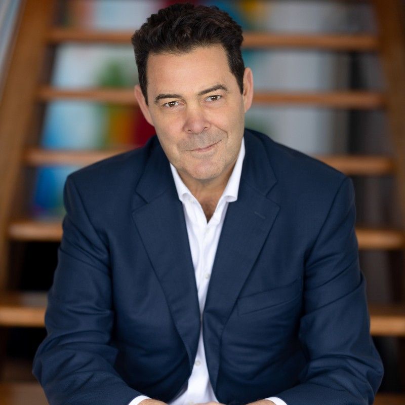 Portrait of James Metropoulos, founder and CEO of Blue Box Air